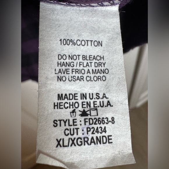 Flamingo Urban Black and Purple Checkered Shirt - Picture 4 of 6